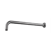 304 douchearm met muurbevestiging rond 40 cm RVS
